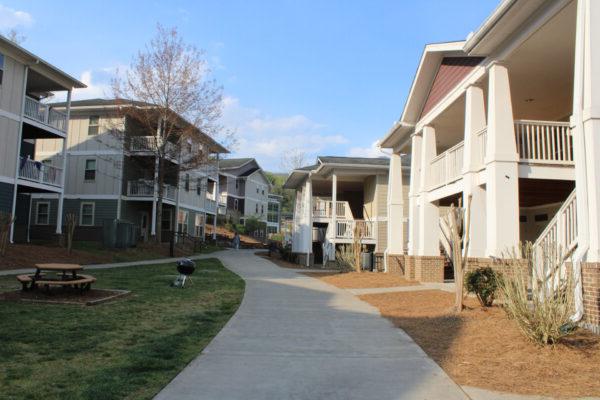 a row of houses